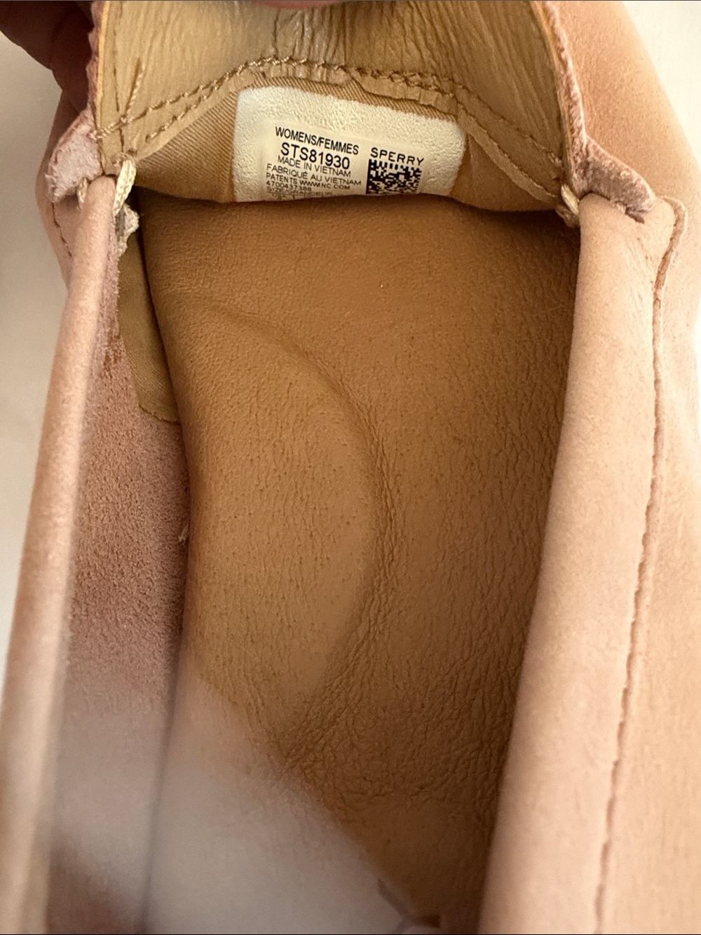 Sperry Women’s Slip-On Penny Loafers in Light Beige - Picture 7 of 7